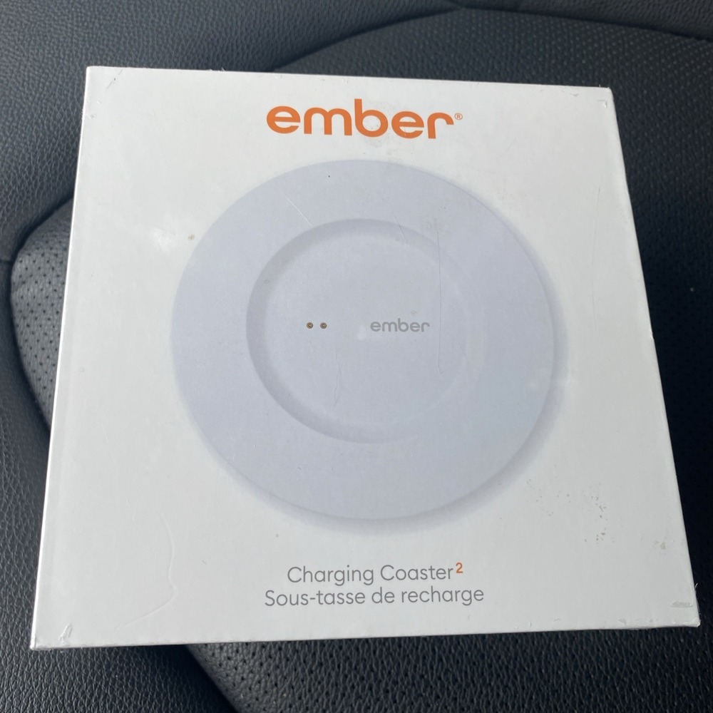 Ember‎ Charging Coaster 2 Wireless Charging For Use With Ember Temperature White